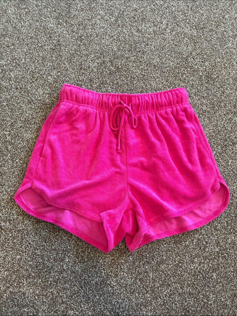 Wild Fable Pink Terry Cloth Shorts